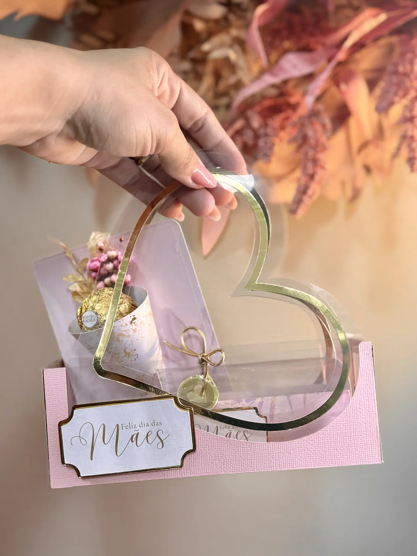 Arquivo Bolsa Coração Acetato Dia das Mães - SUBLIME PAPELARIA 1