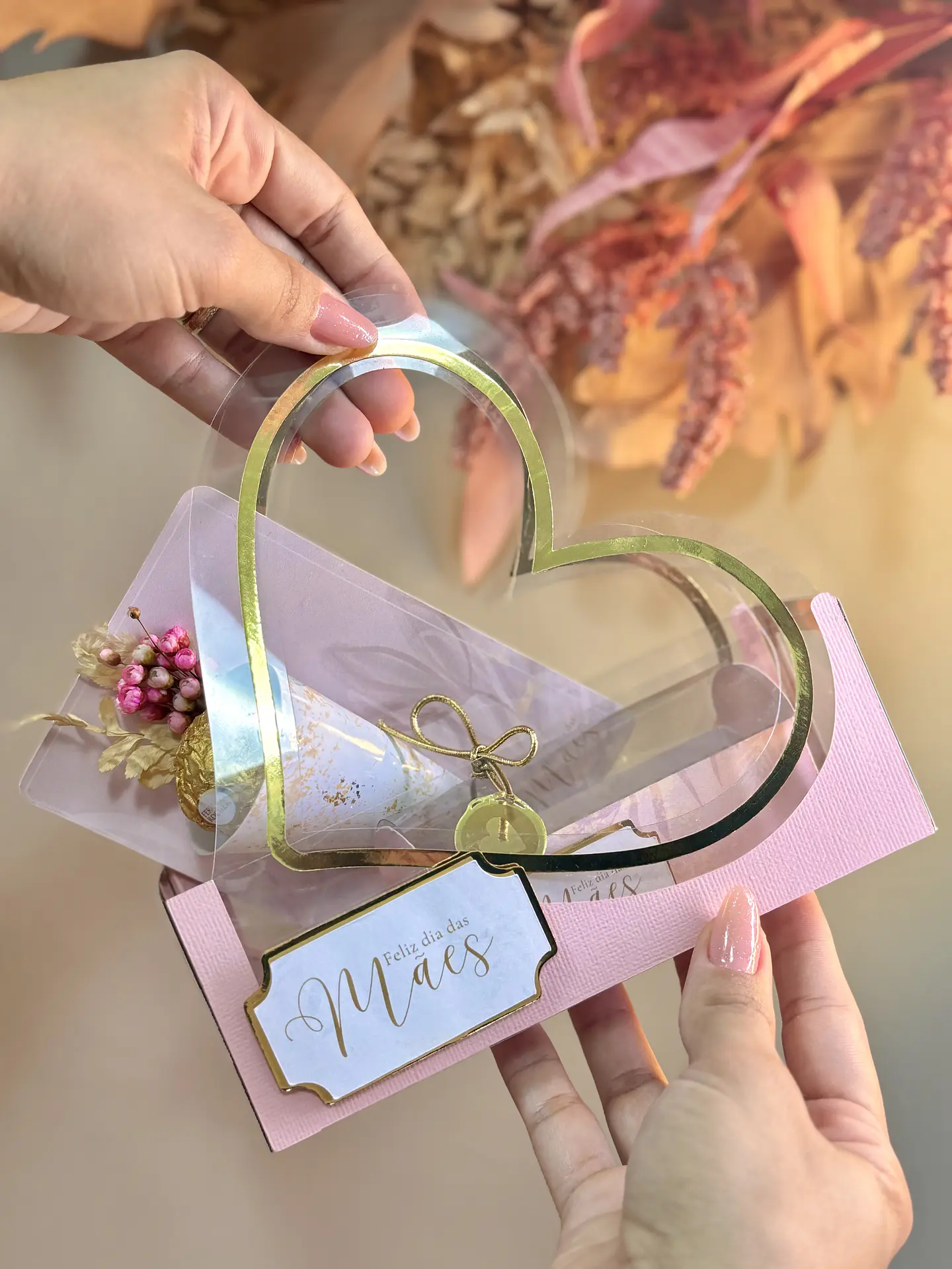 Arquivo Bolsa Coração Acetato Dia das Mães - SUBLIME PAPELARIA 2