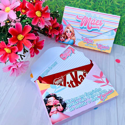 Arquivo Envelope Kitkat Dia das Mães