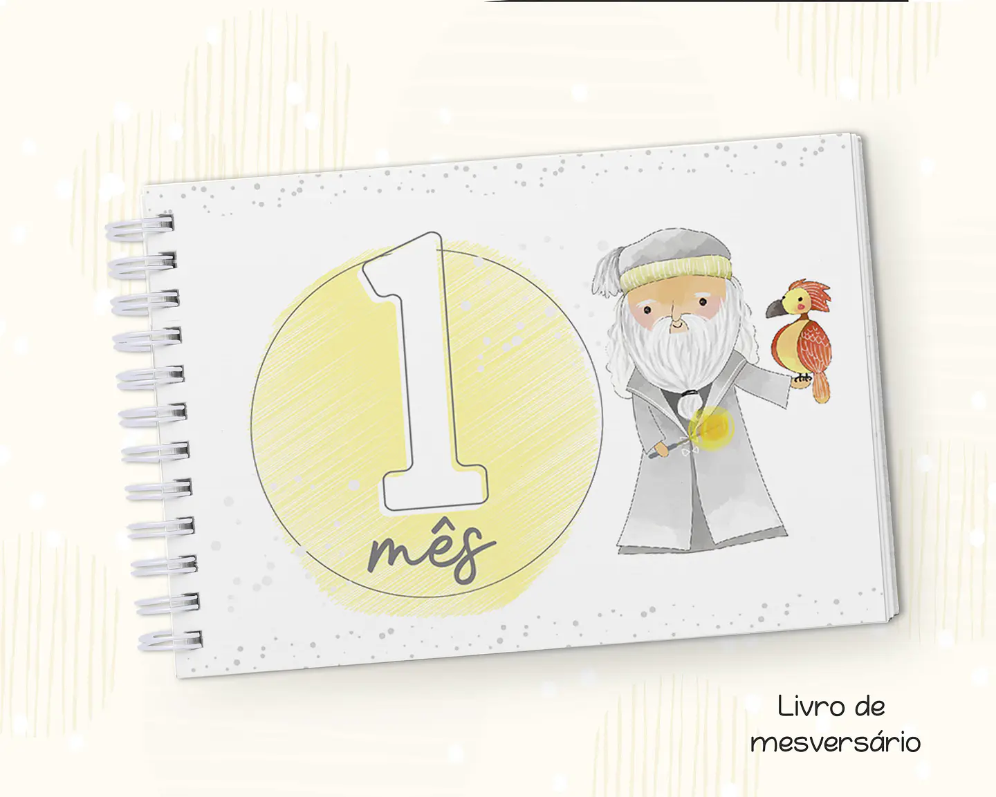 Arquivo Kit Encadernação Baby Harry Potter, Hermione e Roni - Fuxicando com Arte 5
