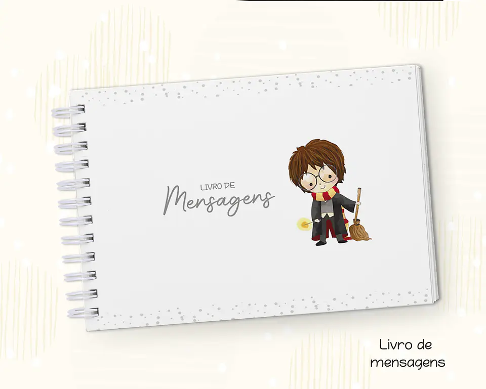 Arquivo Kit Encadernação Baby Harry Potter, Hermione e Roni - Fuxicando com Arte 10