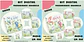Arquivo Kit Encadernação Baby Passarinhos Aquarela Rosa e Azul - Fuxicando com Arte - Thumbnail 1
