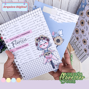 Arquivo Encadernação Coleção Florescer 