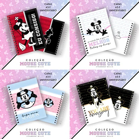 Arquivo Coleção Mickey Mouse Vintage - Chelly Designer