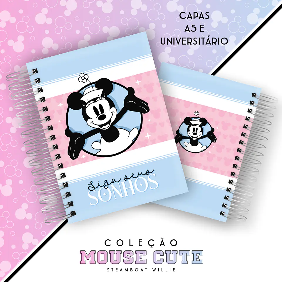 Arquivo Coleção Mickey Mouse Vintage - Chelly Designer 3