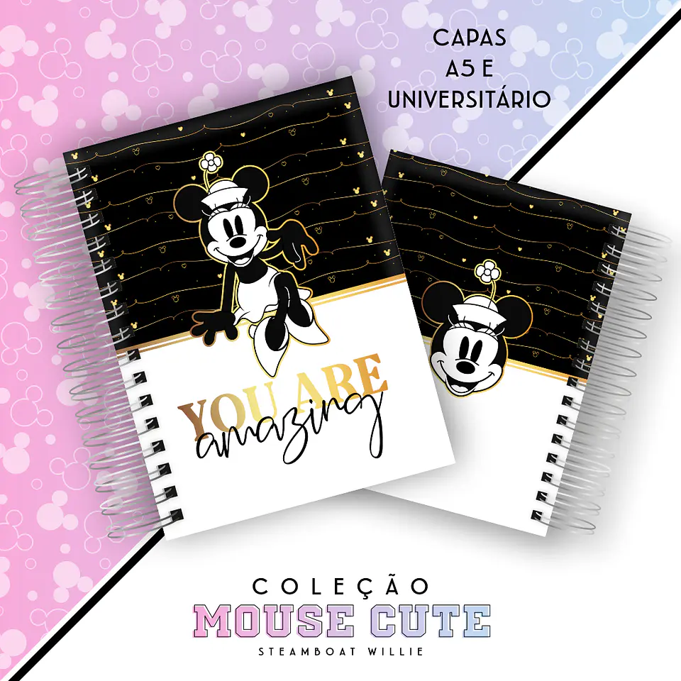 Arquivo Coleção Mickey Mouse Vintage - Chelly Designer 4