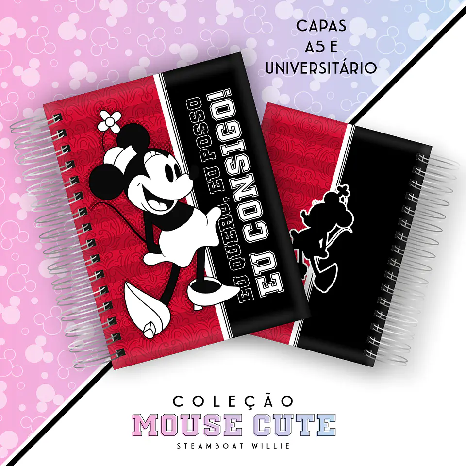Arquivo Coleção Mickey Mouse Vintage - Chelly Designer 5