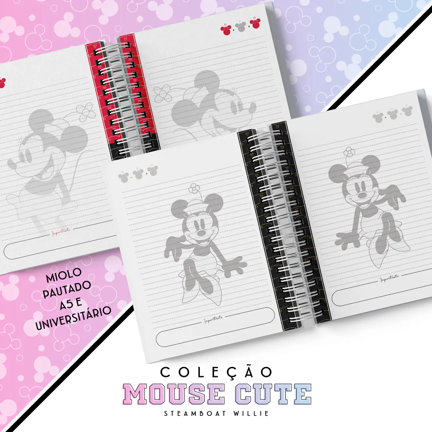 Arquivo Coleção Mickey Mouse Vintage - Chelly Designer 9