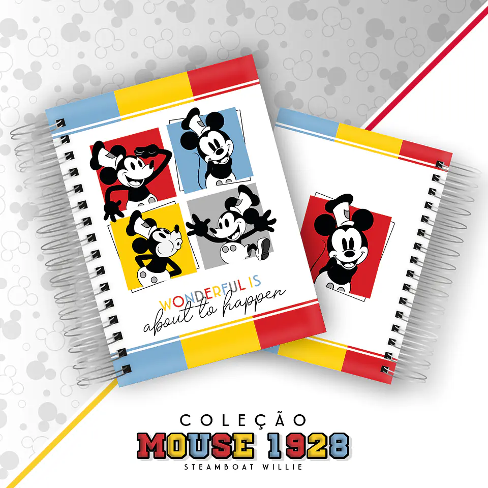 Arquivo Coleção Mickey Mouse Vintage - Chelly Designer 2