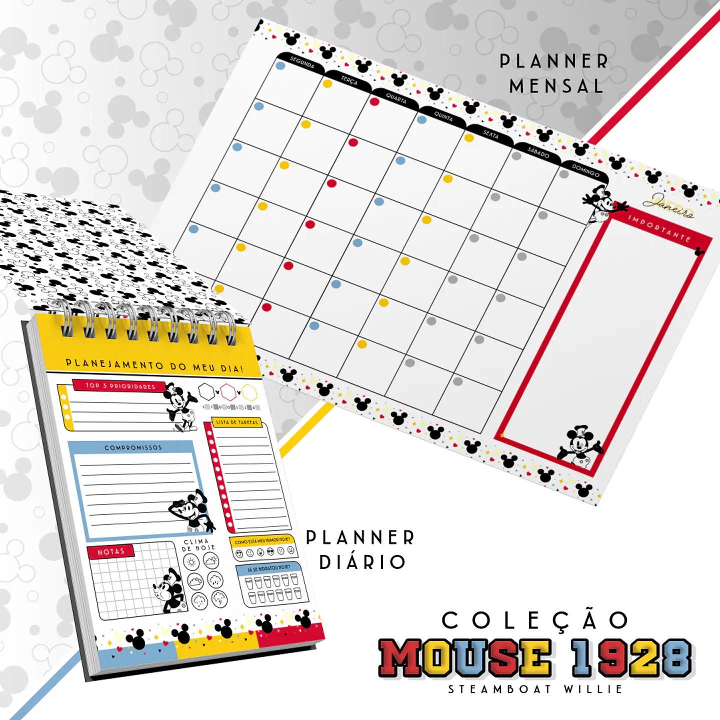 Arquivo Coleção Mickey Mouse Vintage - Chelly Designer 10