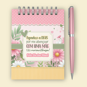 Arquivo Bloquinho A6 Dia das Mães - Telma Contel