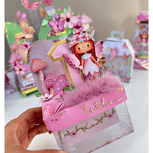 Arquivo de Corte Caixa Cenário Premium SOMENTE MOLDE - Sublime Papelaria