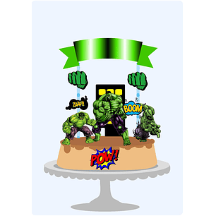 Arquivo de Corte Topo Hulk