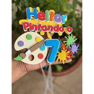 Arquivo de corte topo pintando o sete