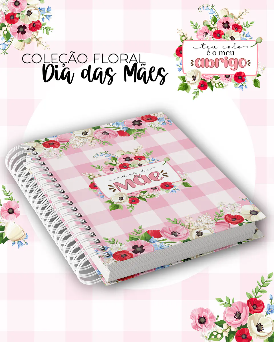 Arquivo Encadernação Floral Dia das Mães - Dream Arts 3