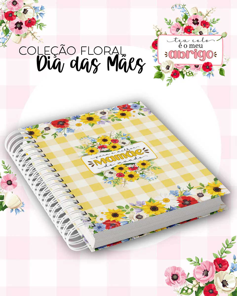 Arquivo Encadernação Floral Dia das Mães - Dream Arts 4