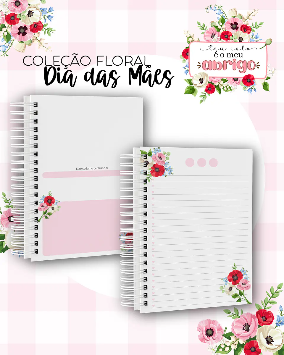 Arquivo Encadernação Floral Dia das Mães - Dream Arts 18