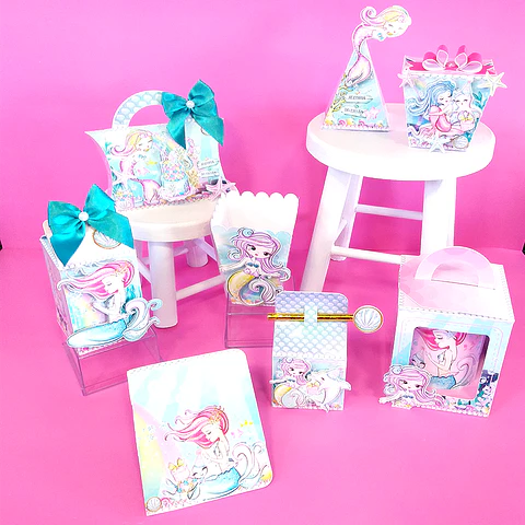 Arquivo de Corte Sereia Aquarela