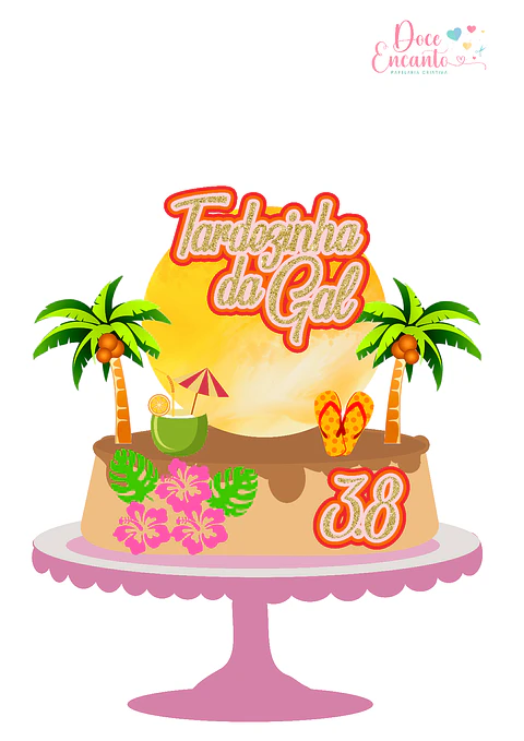 Arquivo Topo de Bolo Tardezinha