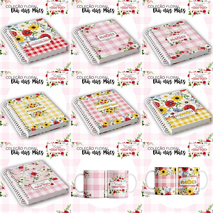 Arquivo Encadernação Floral Dia das Mães - Dream Arts