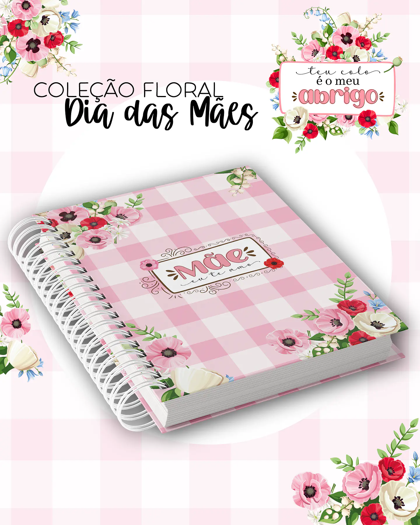 Arquivo Encadernação Floral Dia das Mães - Dream Arts 2
