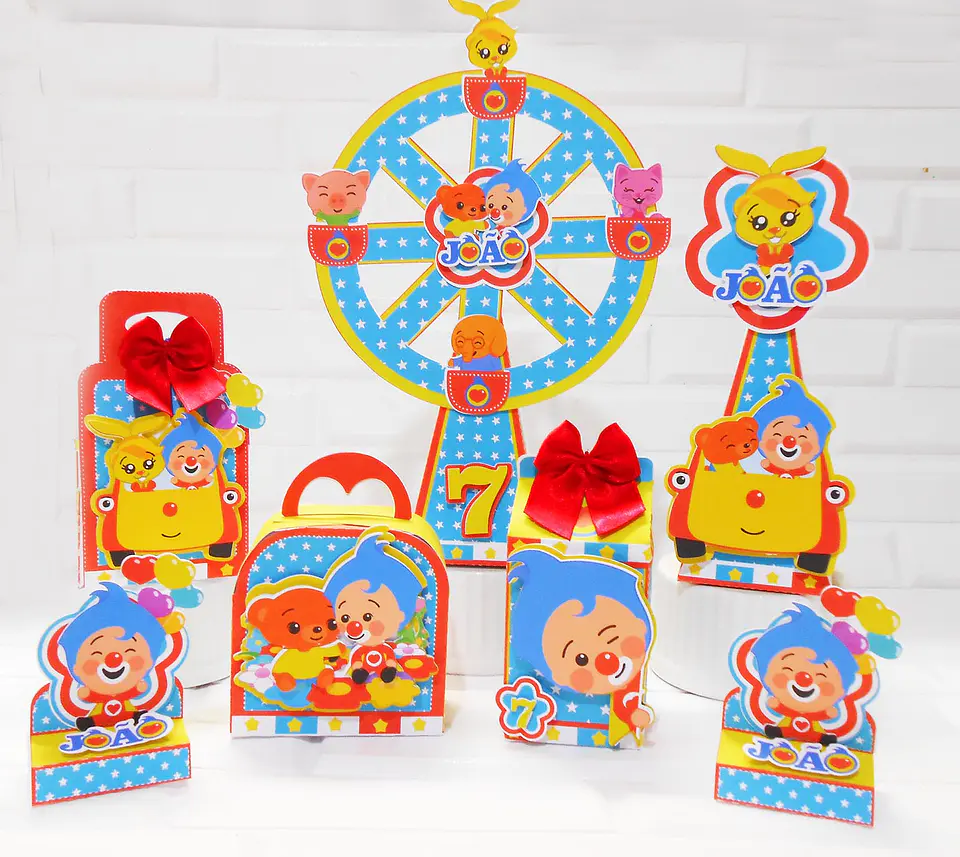 Arquivo de Corte Palhaço Plimplim 1