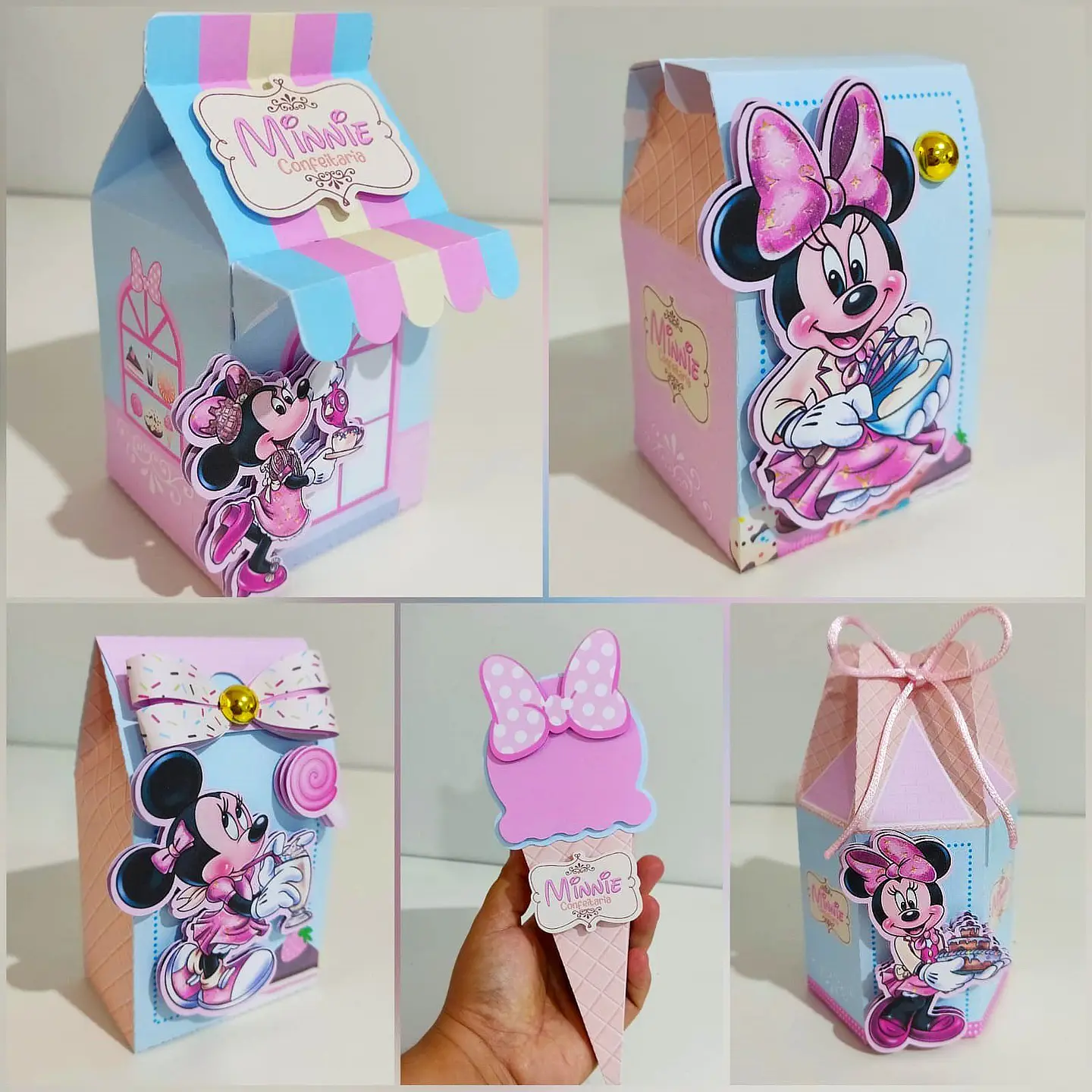 Arquivo de corte minnie confeiteira 1