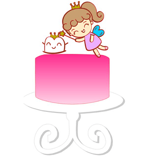 Arquivo de Corte Topo de Bolo Fada do Dente