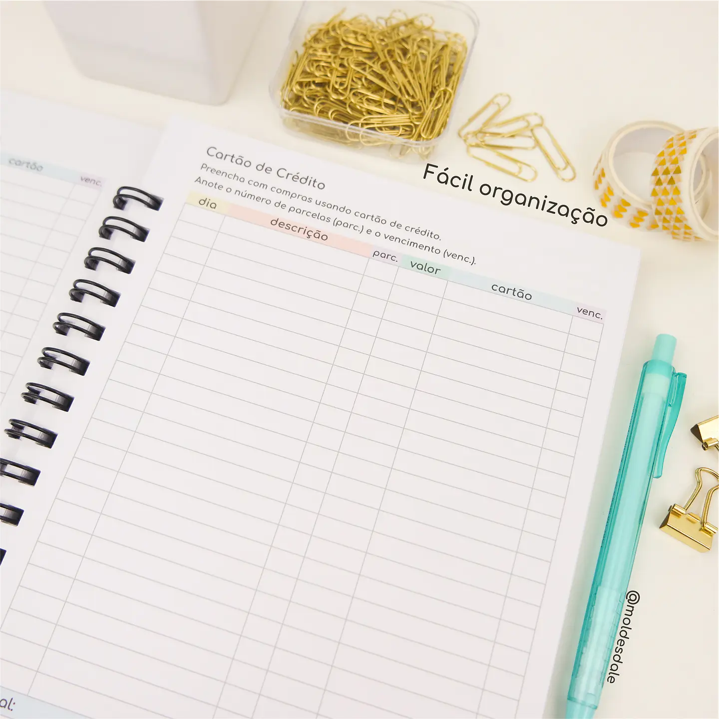 Arquivo Combo de Cadernos Financeiros com Insert Calendário de 24/25 - LEIA A DESCRIÇÃO 14