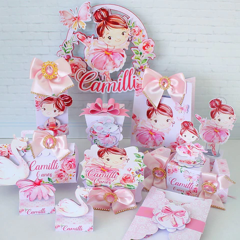 Arquivo de Corte Bailarina Aquarela