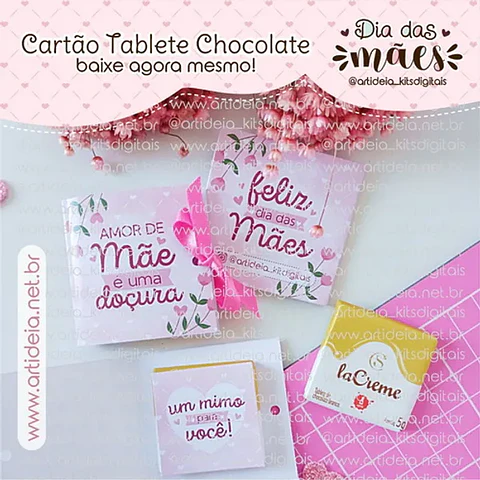 Arquivo Cartão LaCreme Dia das Mães - ART IDEIA