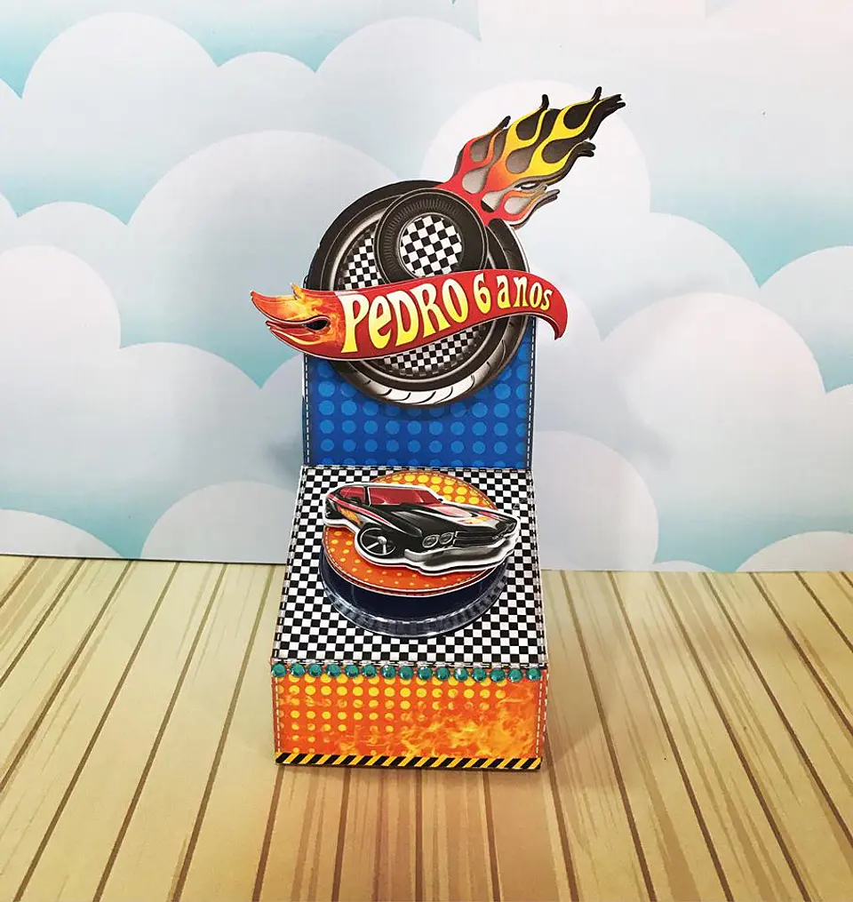 Arquivo de Corte Hotwheels - Lina 6