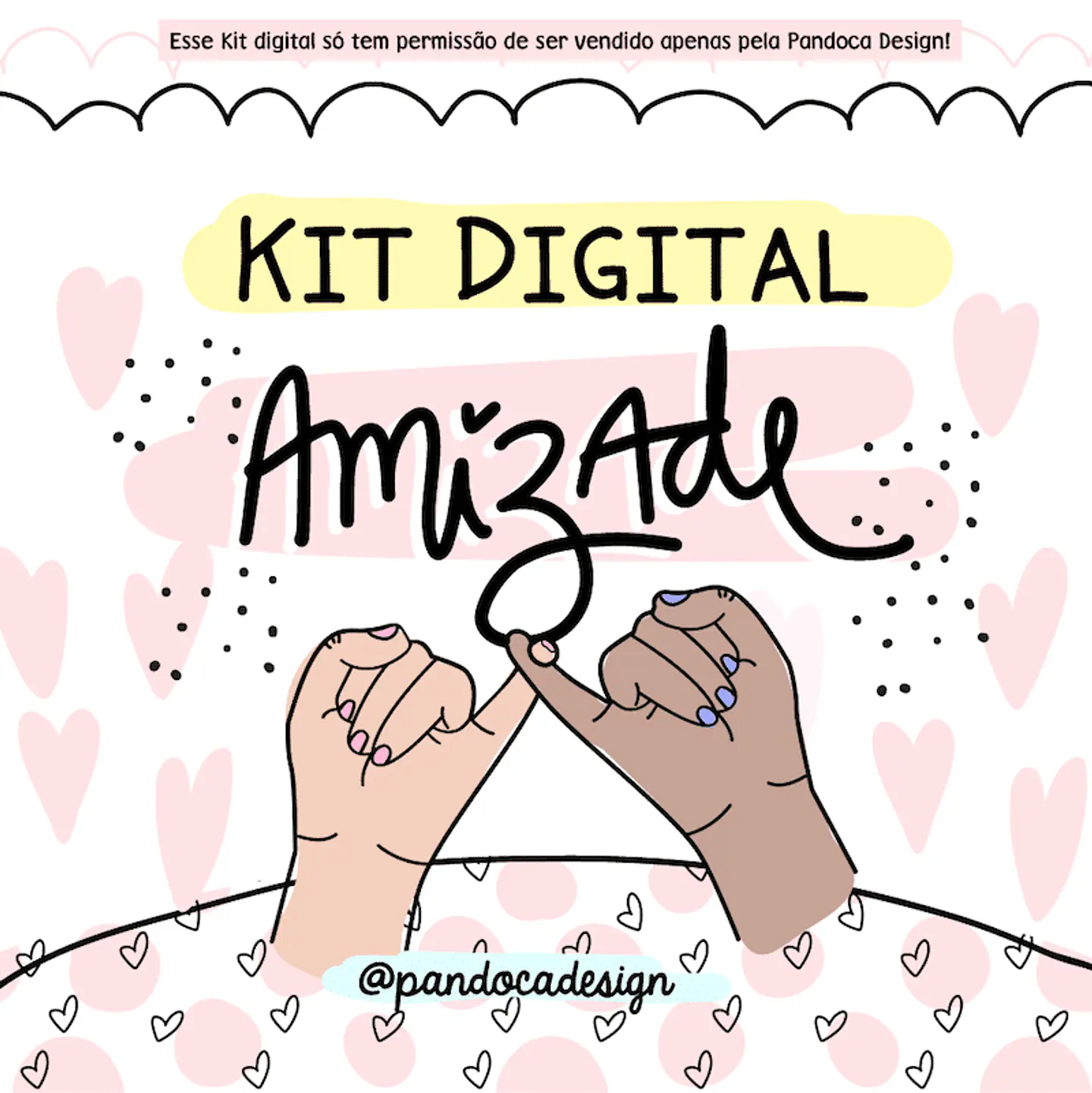 Kit Digital Amizade - Pandoca 1