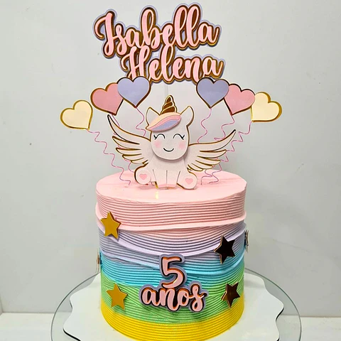 Arquivo de corte topo unicornio