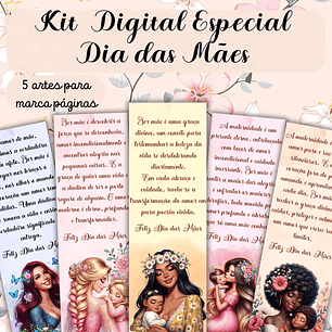 Arquivo Dia das mães Marca Páginas