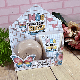Arquivo Dia das Mães Caixa Envelope para Sabonete e Bisnaga - GB PERSONALIZADOS