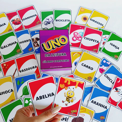 Arquivo de Corte Uno da Leitura Silabas Complexas - Somente PDF