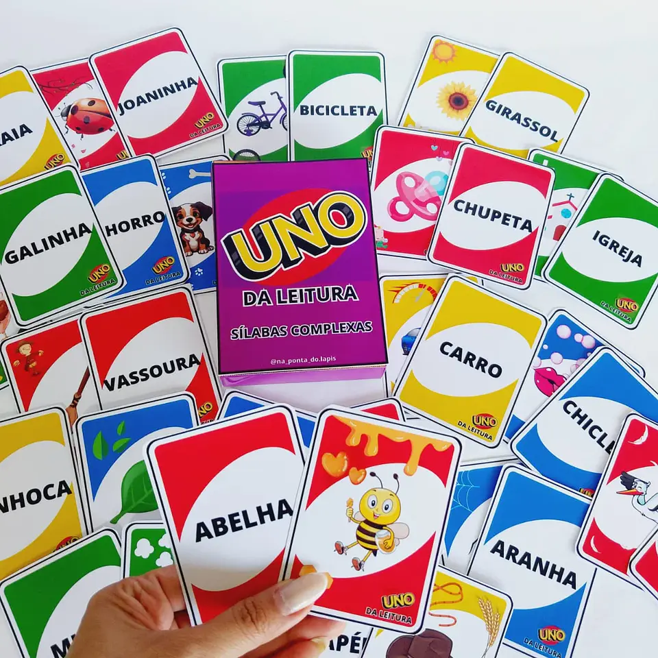 Arquivo de Corte Uno da Leitura Silabas Complexas - Somente PDF 1