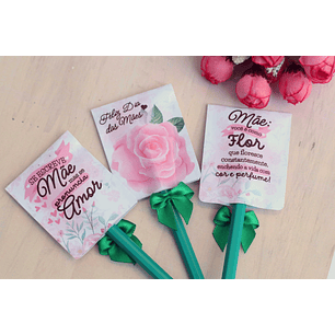 Arquivo Dia das Mães Capinha para Lápis - Loopinha