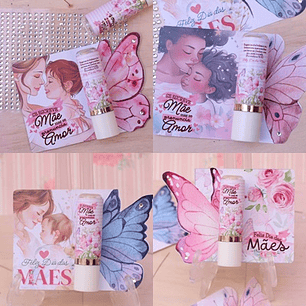 Arquivo Dia das Mães Card Borboleta Manteiga de Cacau - Loopinha