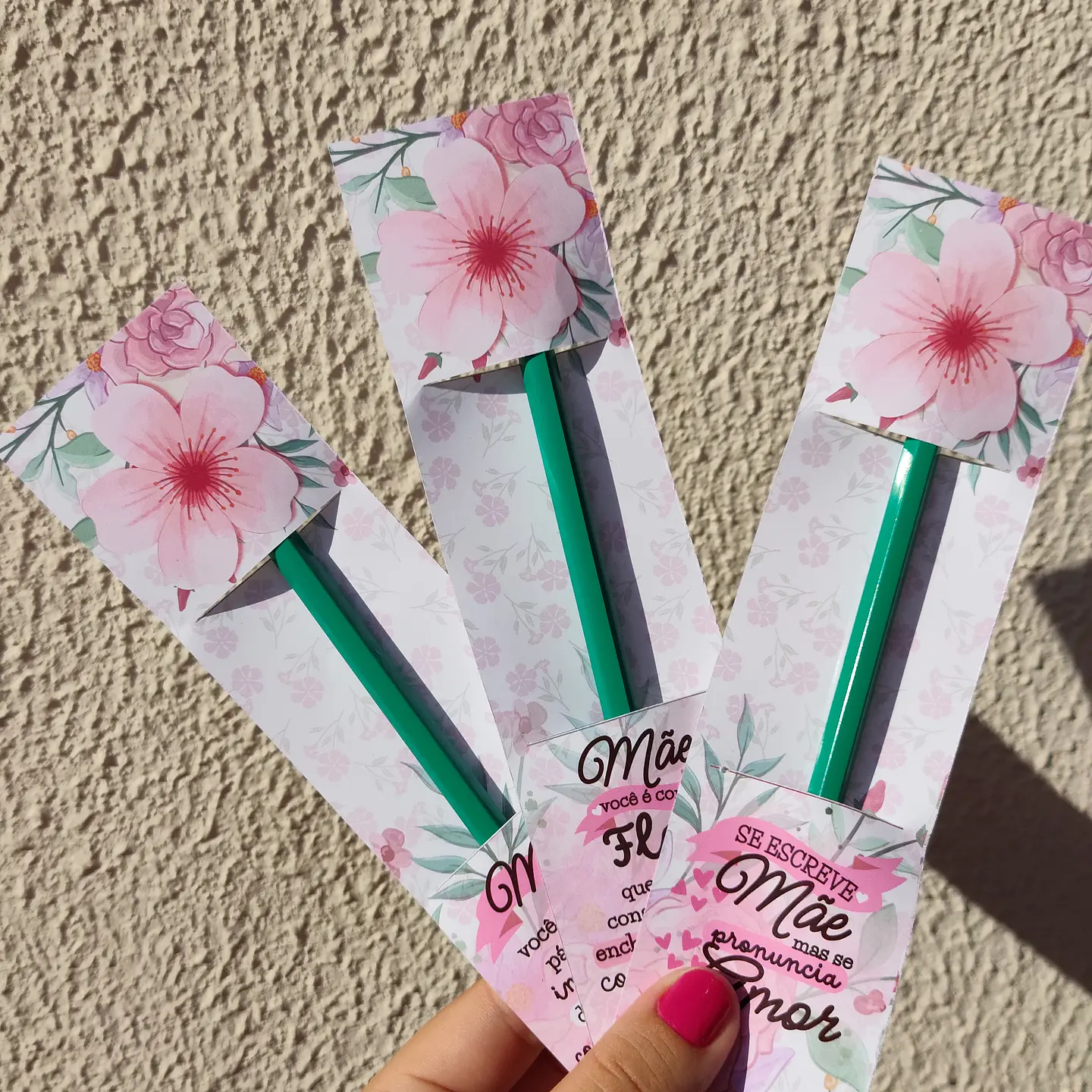 Arquivo Dia das Mães Card Envelope Lápis - Loopinha 1