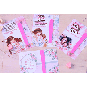 Arquivo Dia das Mães Card Mini Lixa - Loopinha