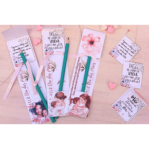 Arquivo Dia das Mães Card Lápis Envelope - Loopinha