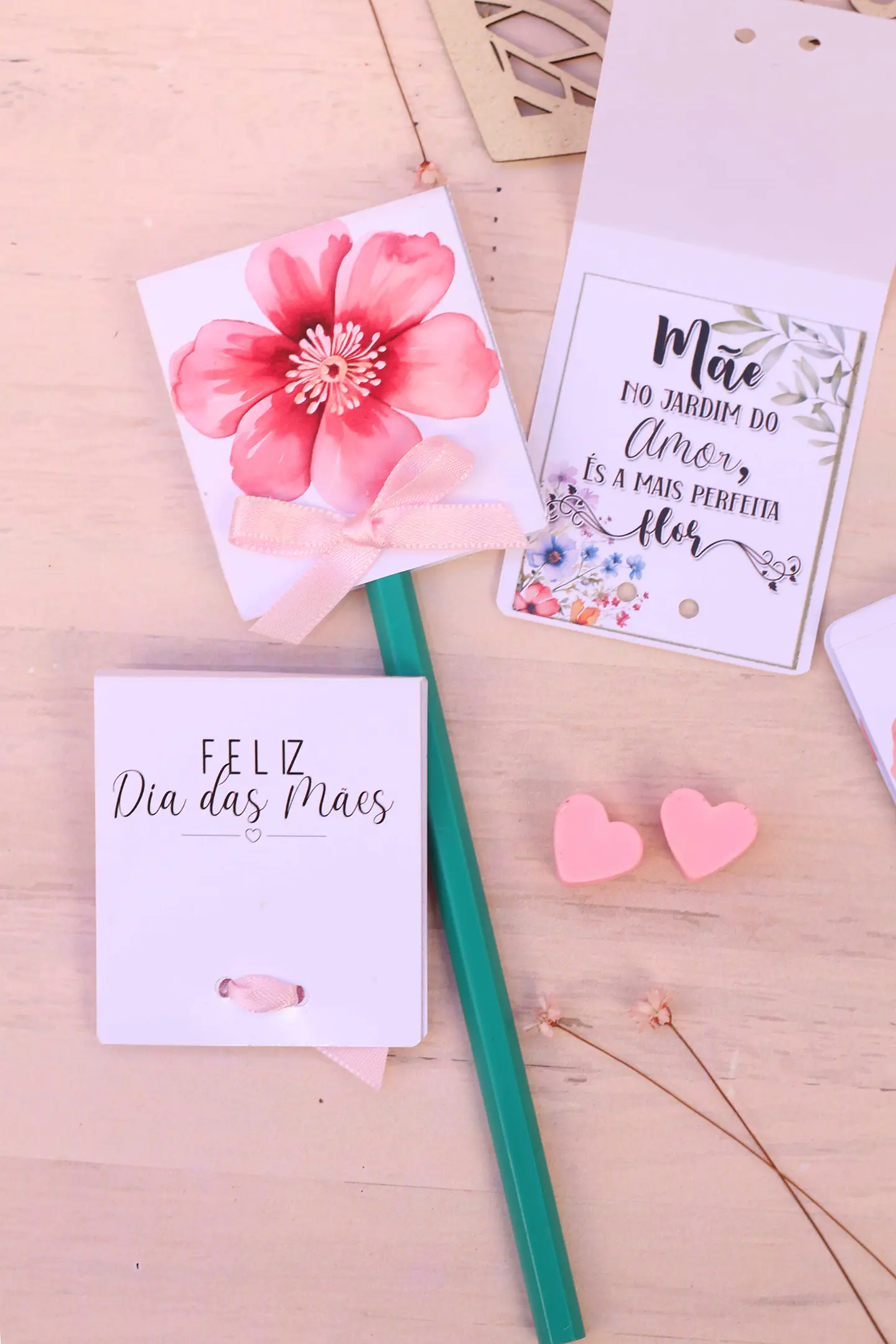 Arquivo Dia das Mães Card Lápis Envelope - Loopinha 2