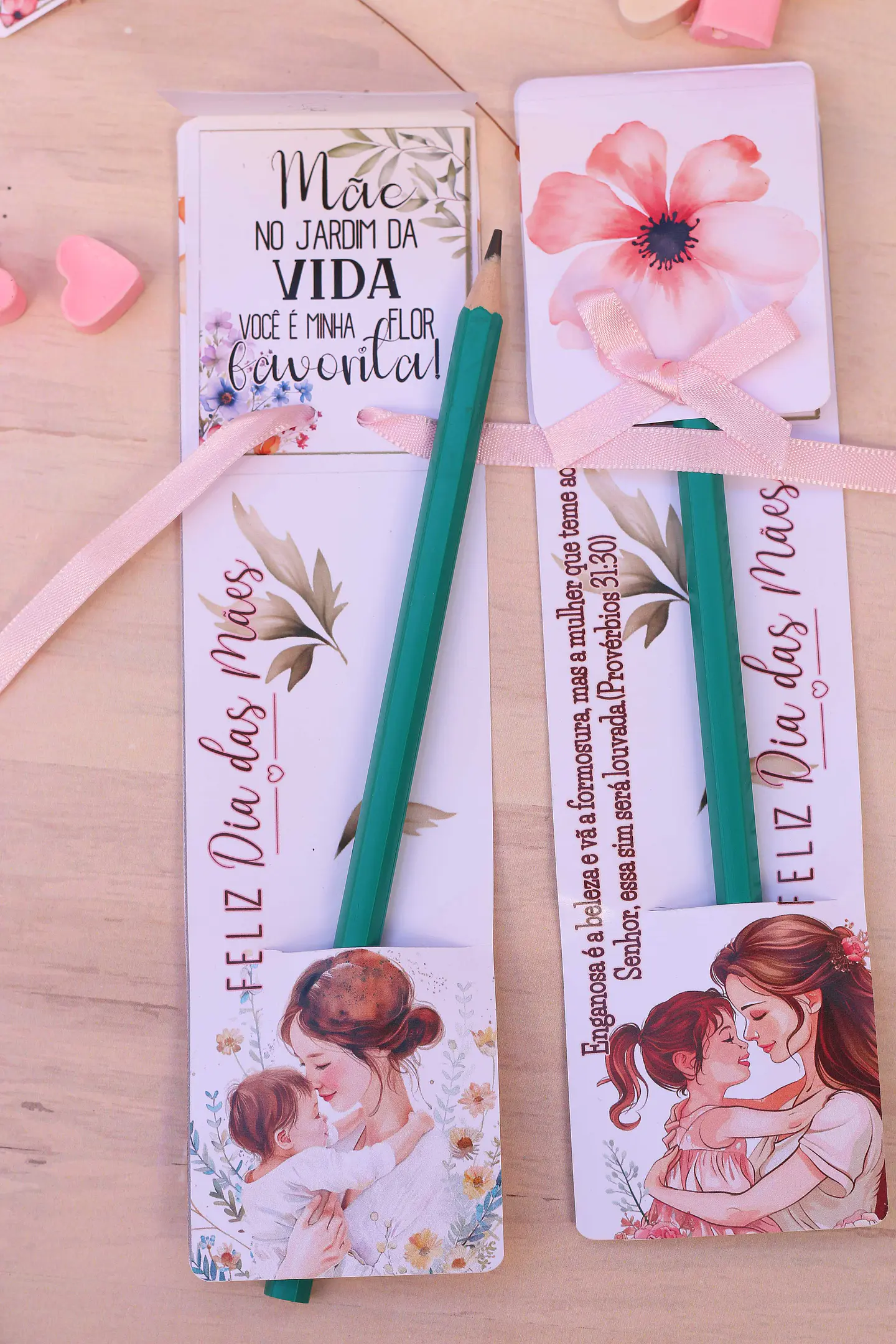 Arquivo Dia das Mães Card Lápis Envelope - Loopinha 5