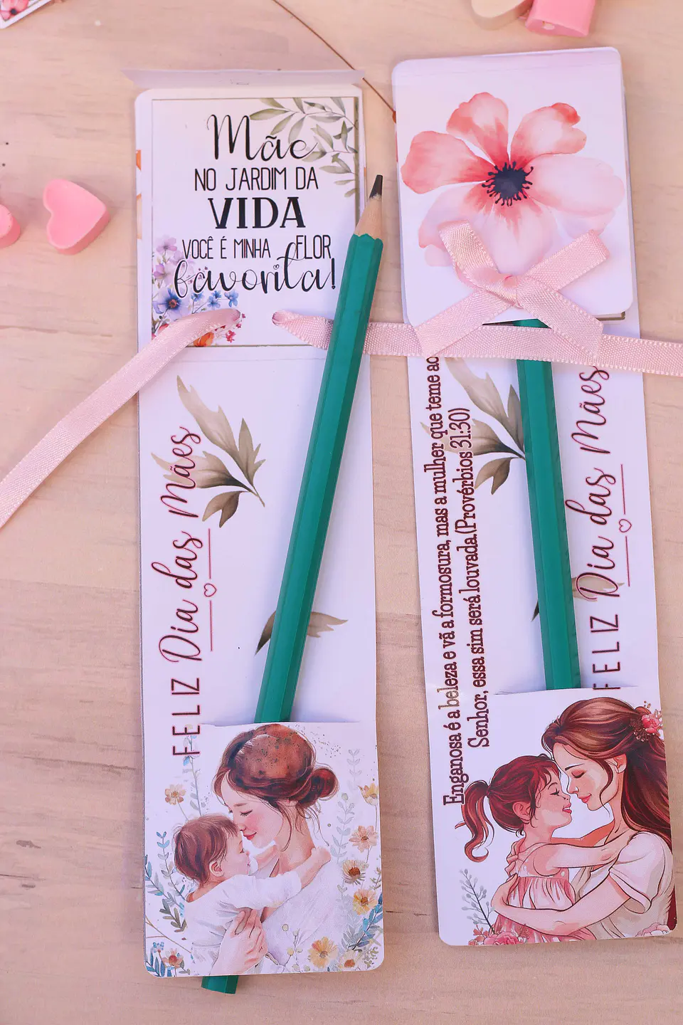 Arquivo Dia das Mães Card Lápis Envelope - Loopinha 5