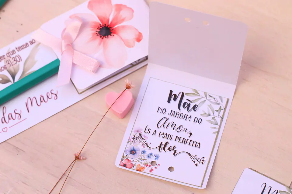Arquivo Dia das Mães Card Lápis Envelope - Loopinha 6
