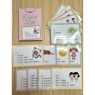 Arquivo Cards Fluência Leitora - Somente PDF