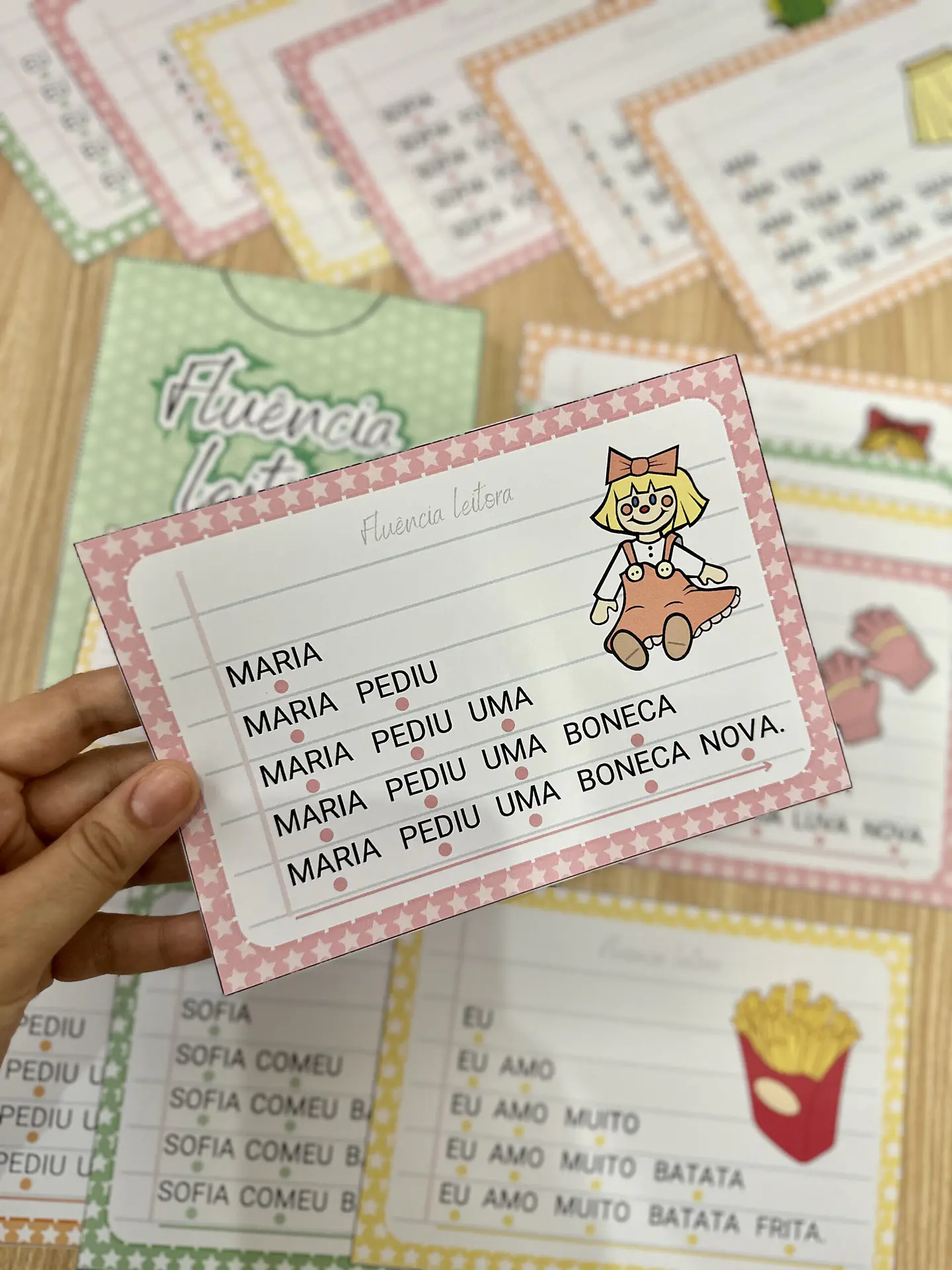 Arquivo Cards Fluência Leitora - Somente PDF 4