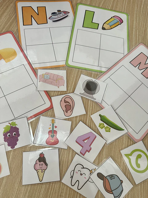 Arquivo Cards Tabileiro de Letras - Somente PDF